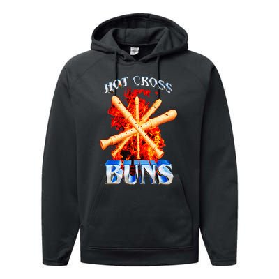 Hot Cross Buns Performance Fleece Hoodie