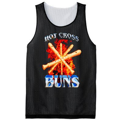 Hot Cross Buns Mesh Reversible Basketball Jersey Tank