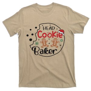 Head Cookie Baker Funny ChristmasChristmas Gift Christmas In July T-Shirt