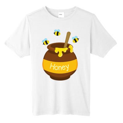 Honey Cute Bee Buzzing Beehive Pot Flying Funny Beekeeping Tall Fusion ChromaSoft Performance T-Shirt