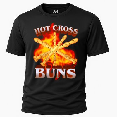 Hot Cross Buns Fire Recorder Flute Performance Shirt
