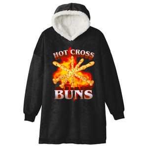 Hot Cross Buns Fire Recorder Flute Hooded Wearable Blanket