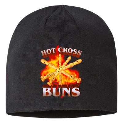 Hot Cross Buns Fire Recorder Flute Sustainable Beanie