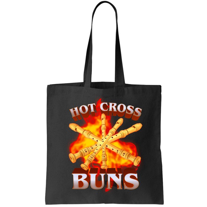 Hot Cross Buns Fire Recorder Flute Bag