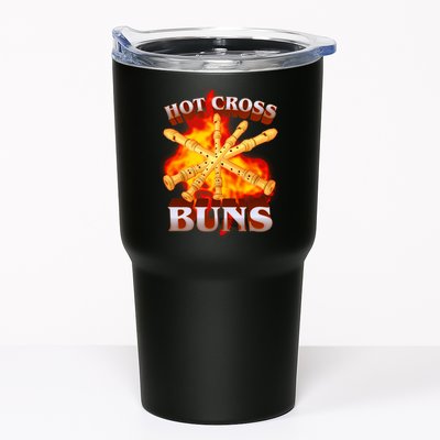 Hot Cross Buns Fire Recorder Flute Tumbler