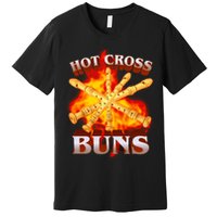 Hot Cross Buns Fire Recorder Flute Premium T-Shirt