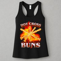 Hot Cross Buns Fire Recorder Flute Womens Tank Top