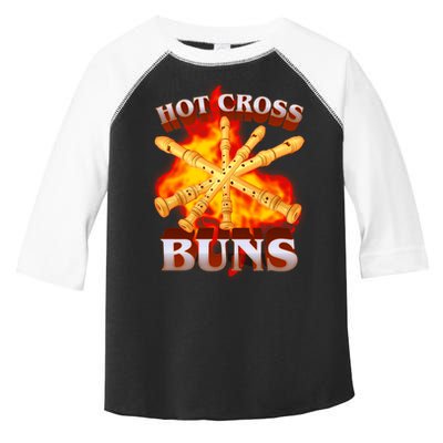 Hot Cross Buns Fire Recorder Flute Toddler Fine Jersey T-Shirt
