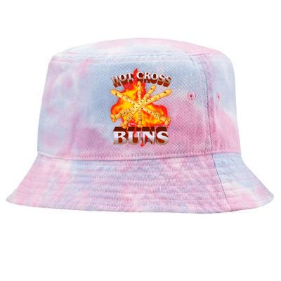 Hot Cross Buns Fire Recorder Flute Tie-Dyed Bucket Hat