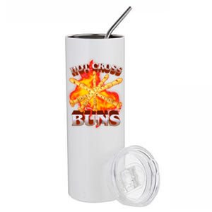 Hot Cross Buns Fire Recorder Flute Stainless Steel Tumbler