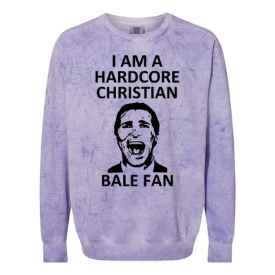 Hardcore Christian (Bale Fan) Colorblast Crewneck Sweatshirt