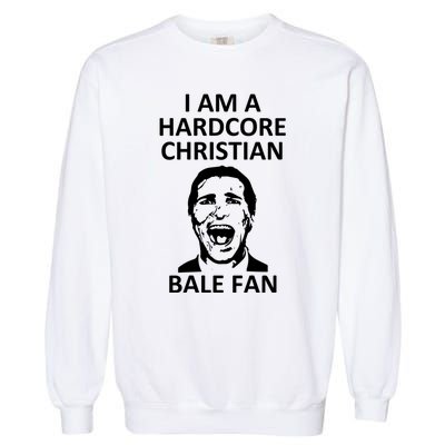 Hardcore Christian (Bale Fan) Garment-Dyed Sweatshirt