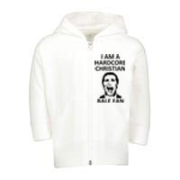 Hardcore Christian (Bale Fan) Toddler Zip Fleece Hoodie