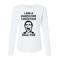 Hardcore Christian (Bale Fan) Womens Cotton Relaxed Long Sleeve T-Shirt