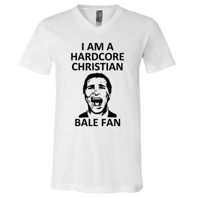 Hardcore Christian (Bale Fan) V-Neck T-Shirt