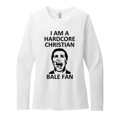 Hardcore Christian (Bale Fan) Womens CVC Long Sleeve Shirt