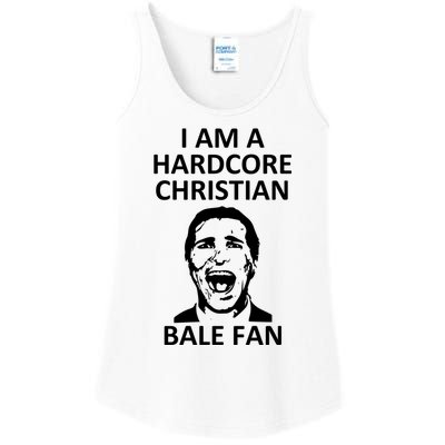 Hardcore Christian (Bale Fan) Ladies Essential Tank