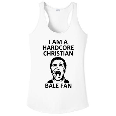 Hardcore Christian (Bale Fan) Ladies PosiCharge Competitor Racerback Tank