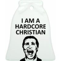 Hardcore Christian (Bale Fan) Ceramic Bell Ornament