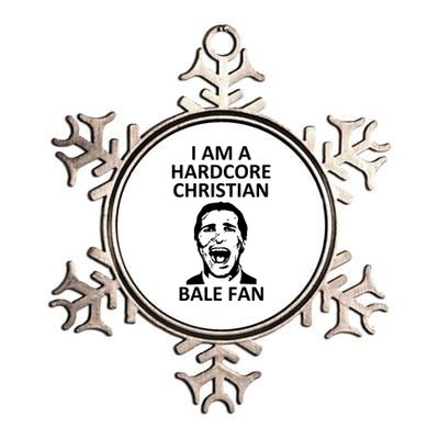 Hardcore Christian (Bale Fan) Metallic Star Ornament