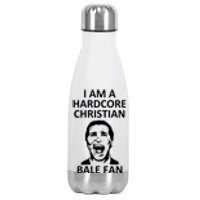 Hardcore Christian (Bale Fan) Stainless Steel Insulated Water Bottle