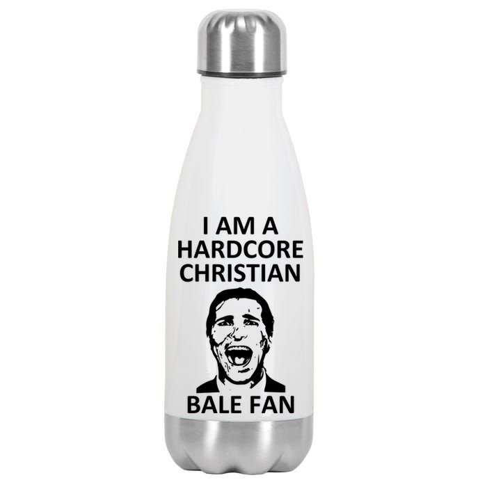 Hardcore Christian (Bale Fan) Stainless Steel Insulated Water Bottle