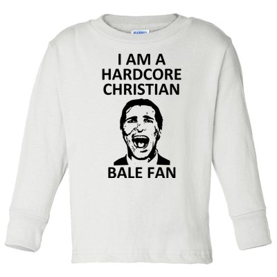 Hardcore Christian (Bale Fan) Toddler Long Sleeve Shirt