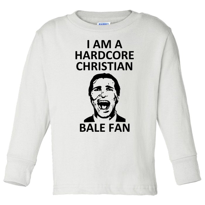 Hardcore Christian (Bale Fan) Toddler Long Sleeve Shirt