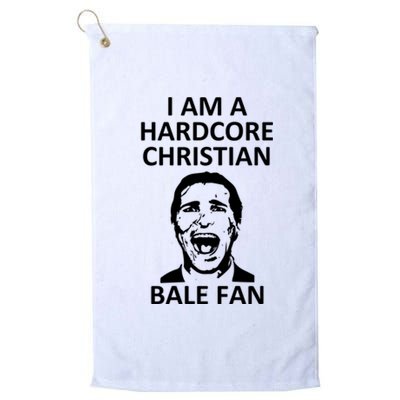 Hardcore Christian (Bale Fan) Platinum Collection Golf Towel