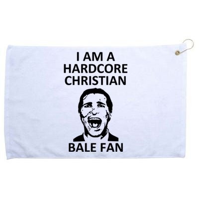 Hardcore Christian (Bale Fan) Grommeted Golf Towel