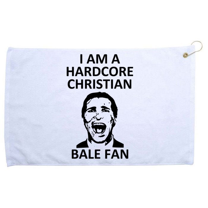 Hardcore Christian (Bale Fan) Grommeted Golf Towel