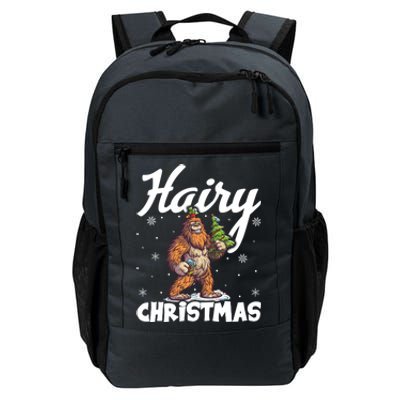 Hairy Christmas Bigfoot Sasquatch Santa Bigfoot Christmas Cool Gift Daily Commute Backpack