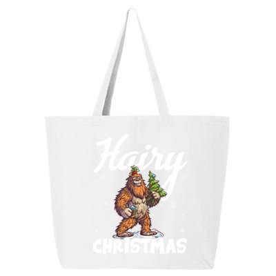 Hairy Christmas Bigfoot Sasquatch Santa Bigfoot Christmas Cool Gift 25L Jumbo Tote