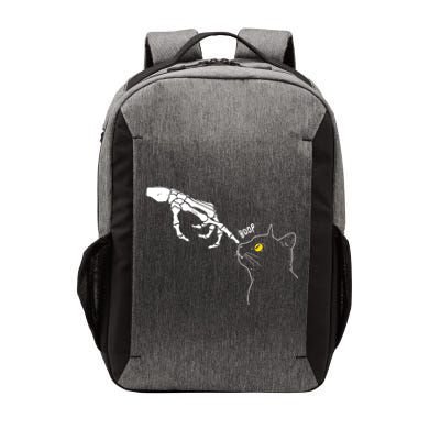 Halloween Cat Black Lover Skeleton Hand Boop Vector Backpack