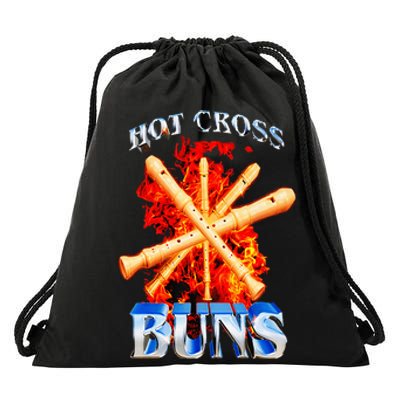 Hot Cross Buns Drawstring Bag