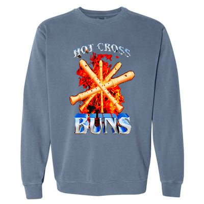 Hot Cross Buns Garment-Dyed Sweatshirt