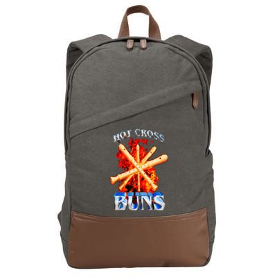 Hot Cross Buns Cotton Canvas Backpack