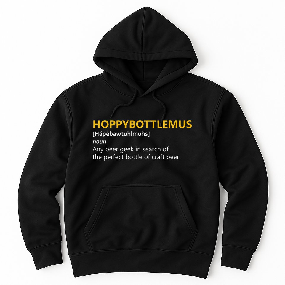 Hoppybottlemus Craft Beer Hops Hoodie