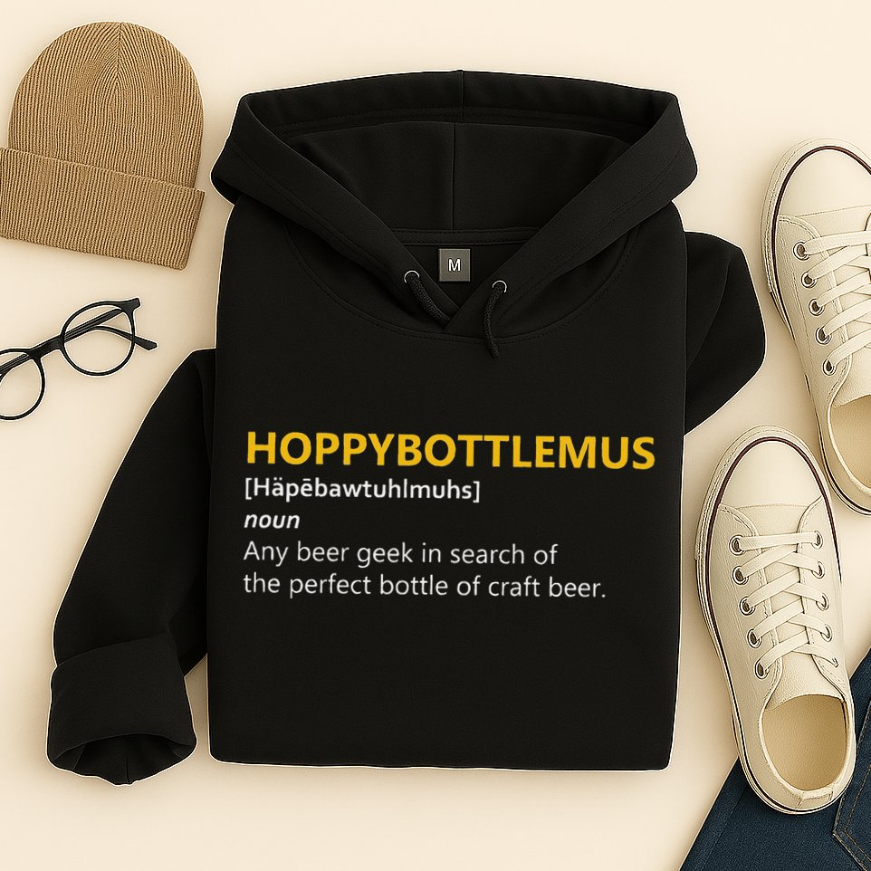 Hoppybottlemus Craft Beer Hops Hoodie