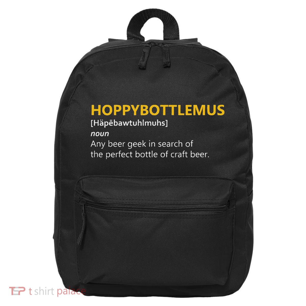 Hoppybottlemus Craft Beer Hops 16 in Basic Backpack