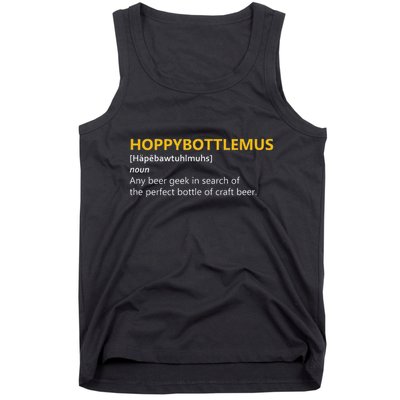Hoppybottlemus Craft Beer Hops Tank Top