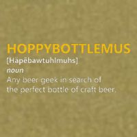 Hoppybottlemus Craft Beer Hops Garment-Dyed Women's Muscle Tee