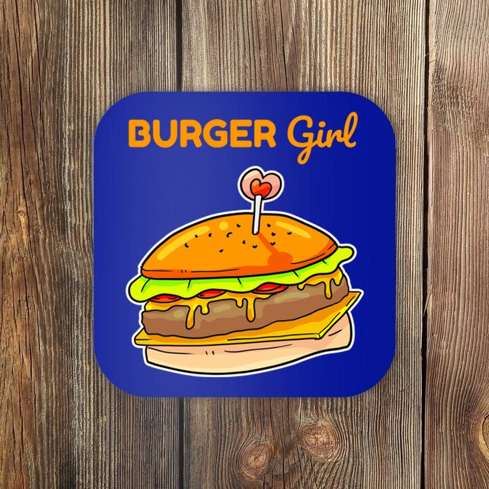 Hamburger Cheeseburger Burger Funny Fast Food Gift Coaster