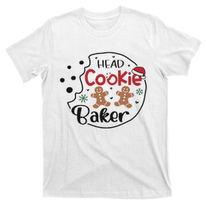 Head Cookie Baker Funny ChristmasChristmas Gift Christmas In July T-Shirt