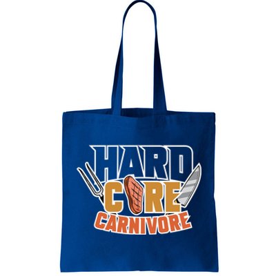 Hardcore Carnivore Bbq Party Meat Lover Bbq Grill Master Gift Tote Bag