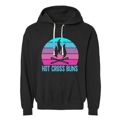 Hot Cross Buns Garment-Dyed Fleece Hoodie