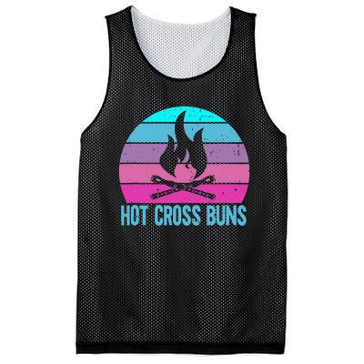 Hot Cross Buns Mesh Reversible Basketball Jersey Tank