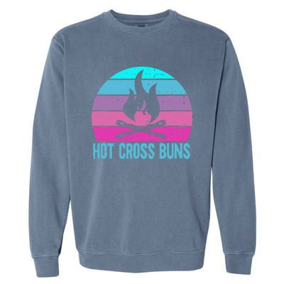 Hot Cross Buns Garment-Dyed Sweatshirt