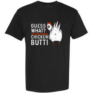 Hilarious Chicken Butt Joke! White Design Garment-Dyed Heavyweight T-Shirt