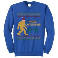 Hairy Christmas Bigfoot Santa Claus Ugly Christmas Cute Gift Sweatshirt